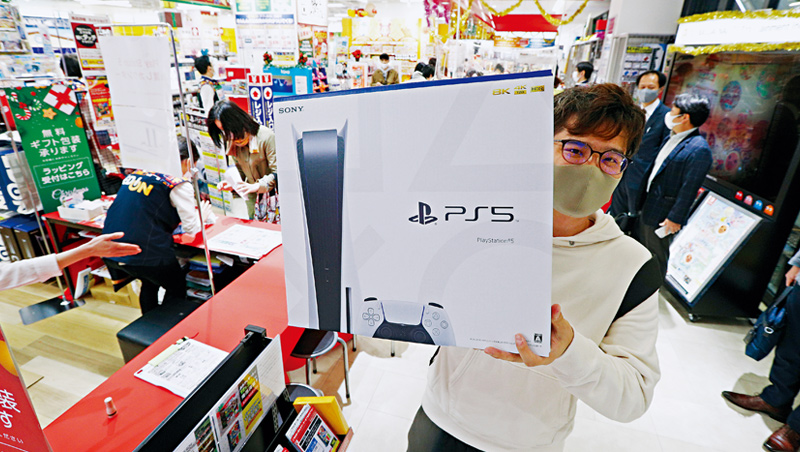「幾乎所有PS5都賣光了。」索尼表示。新主機一上市賣到缺貨，遊戲市場將越來越熱。